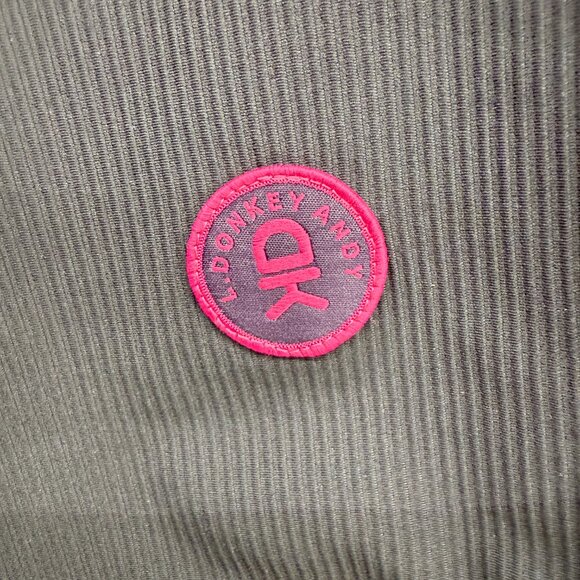 L. Donkey Andy Women's Activewear Stretch Leggings Fitness Yoga, Black, Size L - Picture 2 of 8